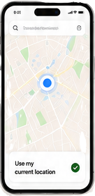 Confirm your current location